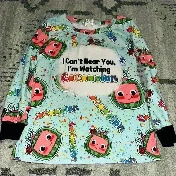 Cocomelon Shirt “I can’t hear you I’m watching cocomelon” - Picture 1 of 3